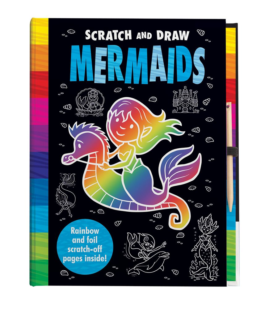 Scratch & Draw Mermaids
