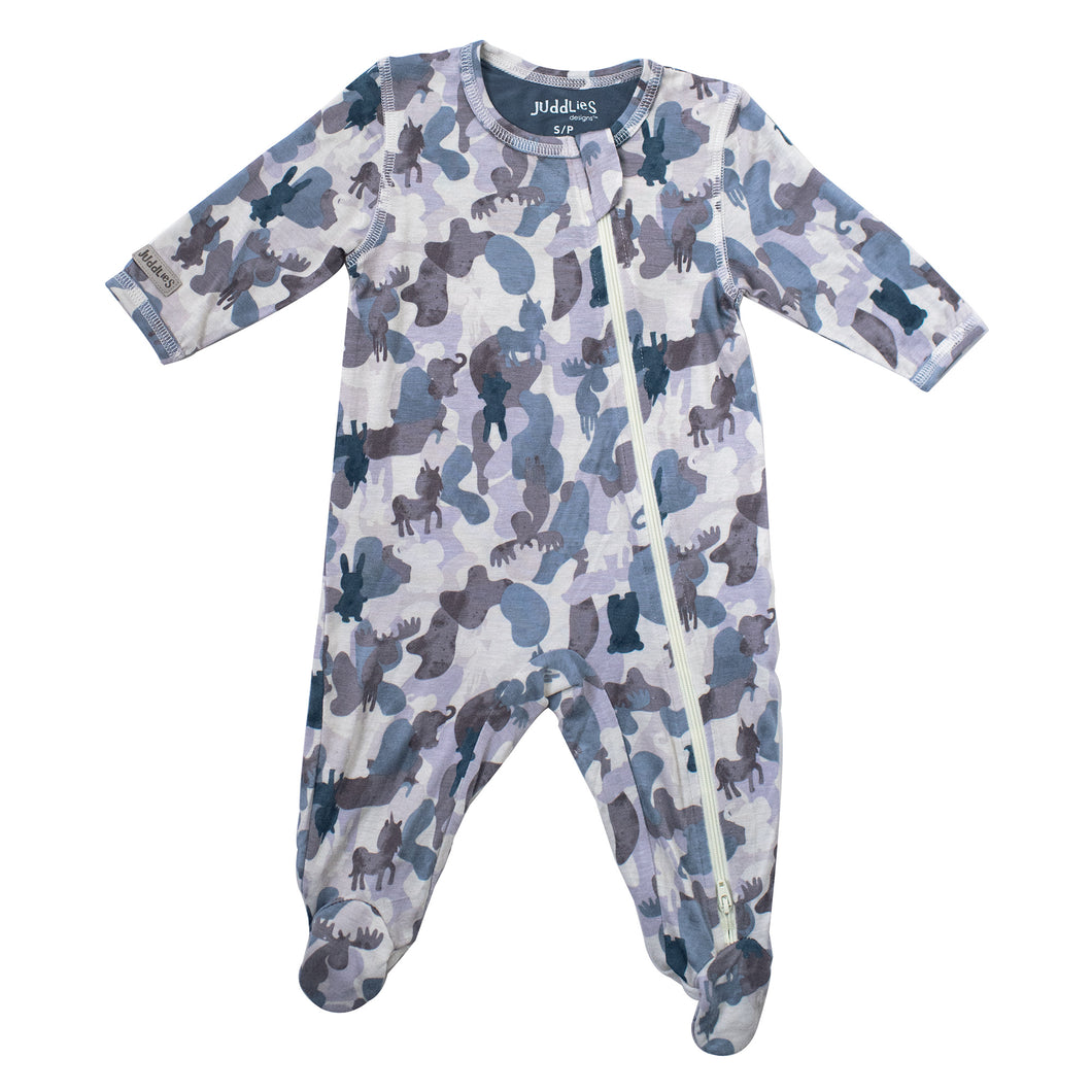 Juddlies Bamboo Sleeper - Blue - NB