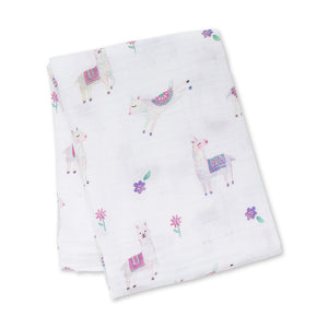Lulujo Muslin Cotton Swaddle