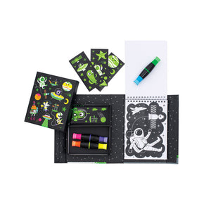 Neon Colouring - Outer Space