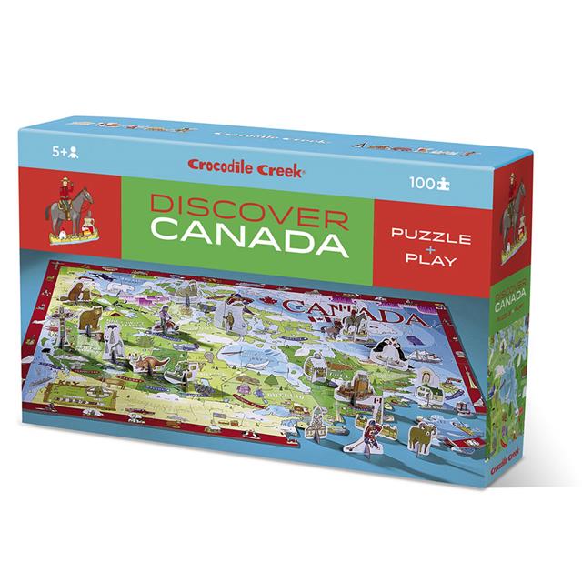 Discover Canada Floor Puzzle