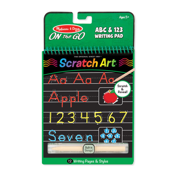 Scratch Art  ABC & 123 Writing