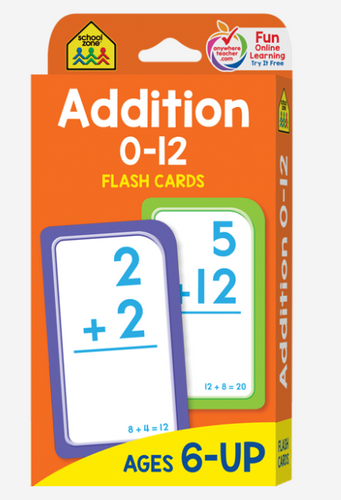 Addition Flash Cards