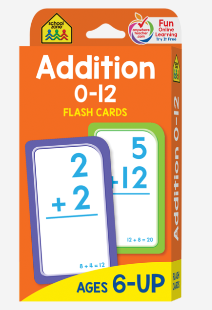 Addition Flash Cards