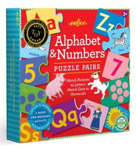 Alphabet & Numbers Pairs