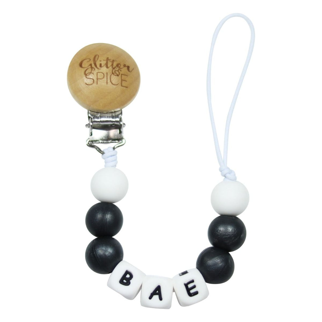 Silicone Pacifier Clip - BAE