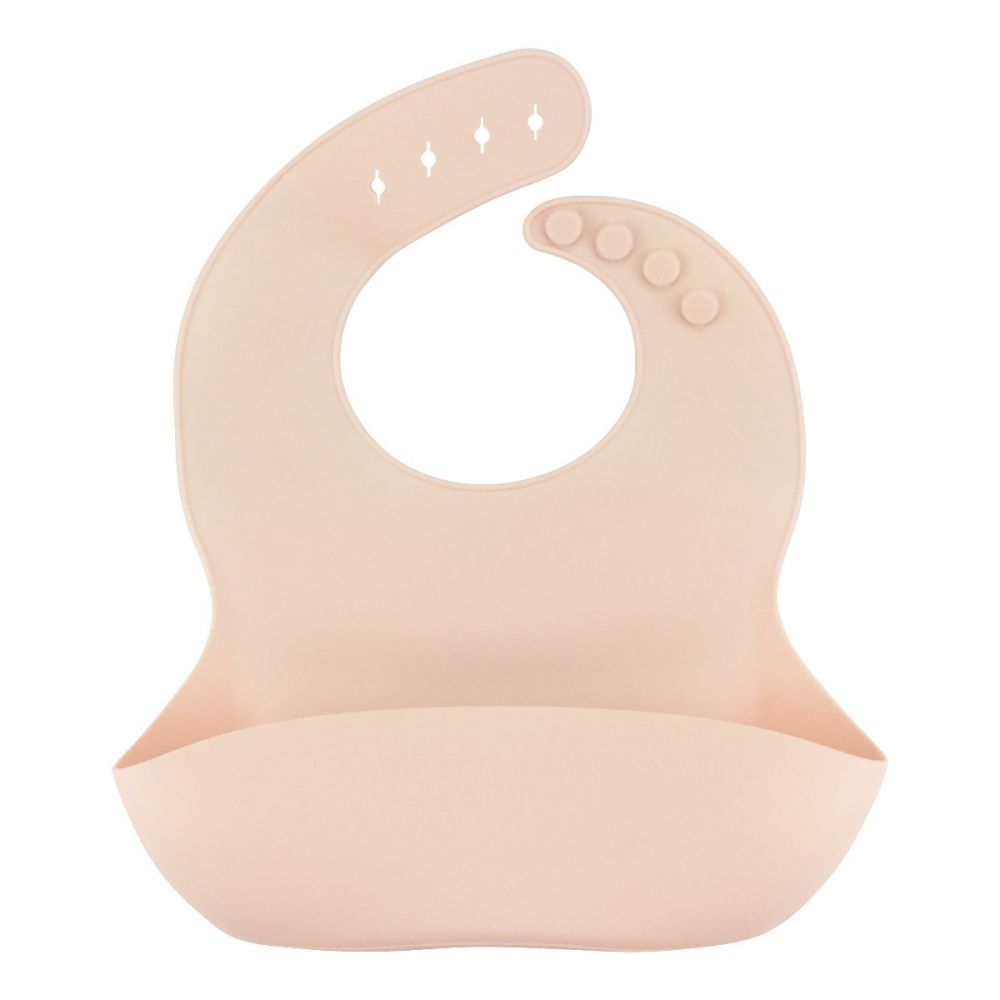 Silicone Food Bib - Blush