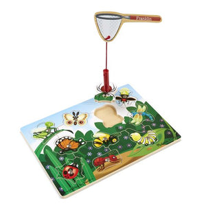 Magnetic Wooden Game Bug Catch