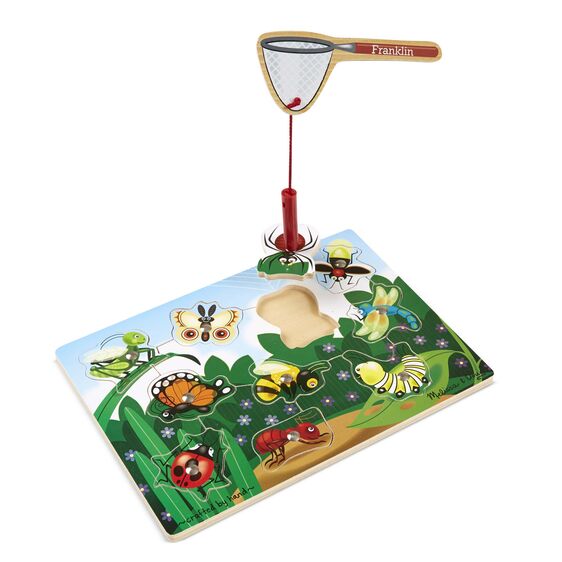 Magnetic Wooden Game Bug Catch