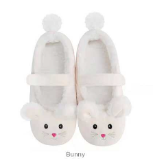 Snoozies MaryJane Bunny 4/5