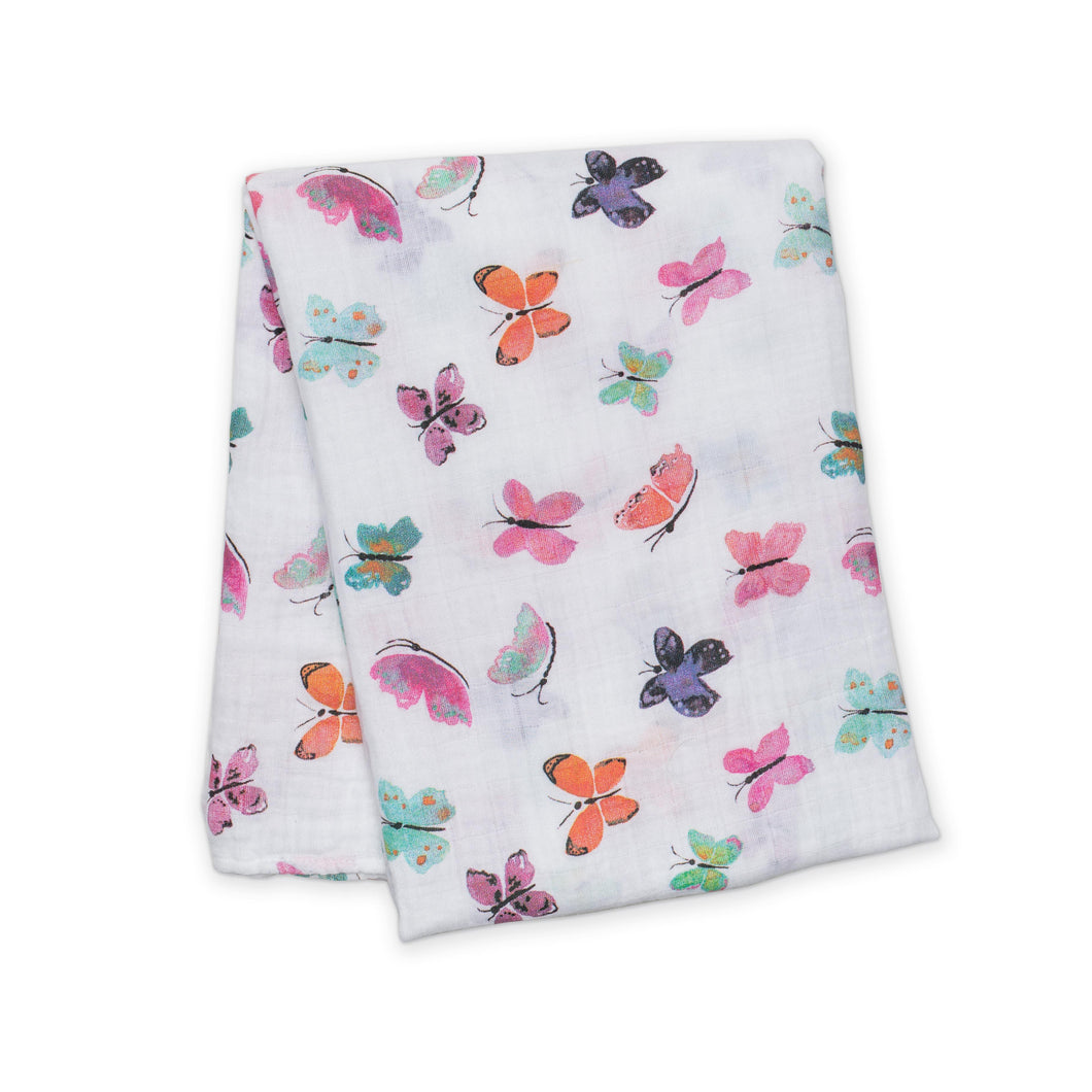 Lulujo Muslin Cotton Swaddle