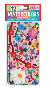 12 Watercolors - Butterflies