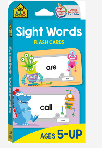 Sight Words Flash Cards