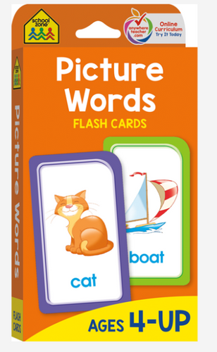 Picture Words Flash Cards