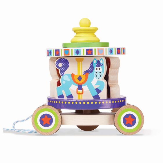First Play Carousel Pull Toy