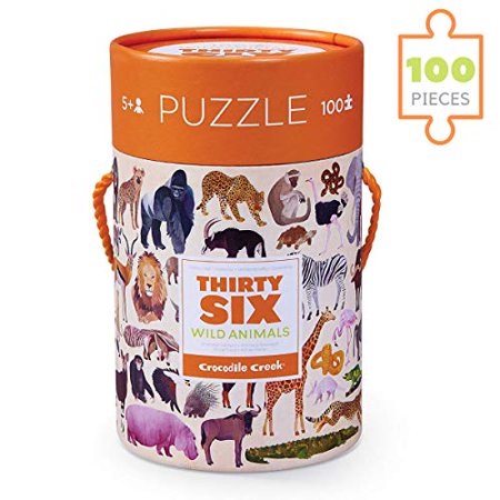 Thirty Six Wild Animal Puzzle