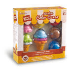 Rainbow Colour Cones