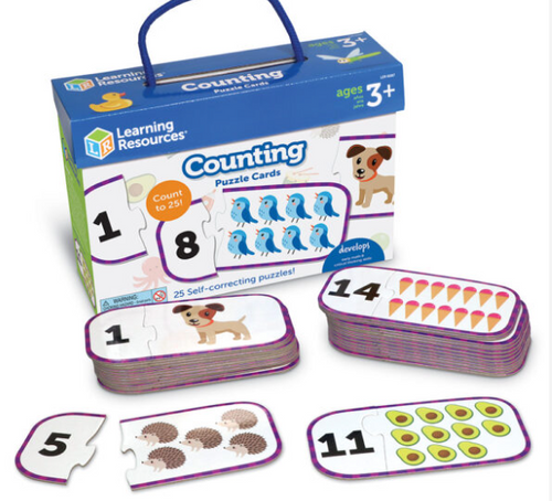 Counting Puzzle Cards