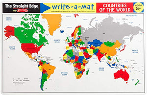Learning Mat World Map