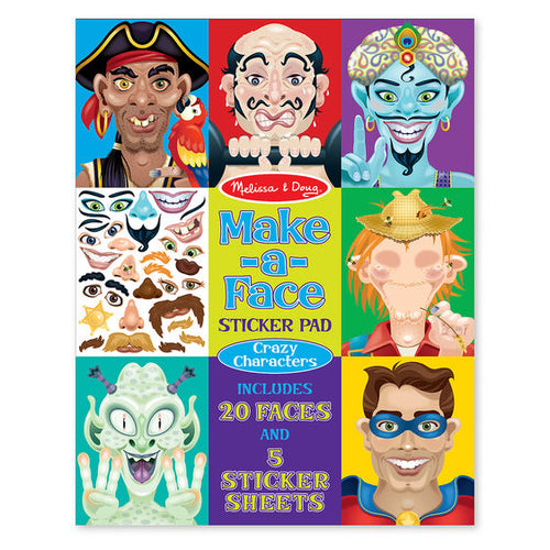 Sticker Pad Make-a-Face