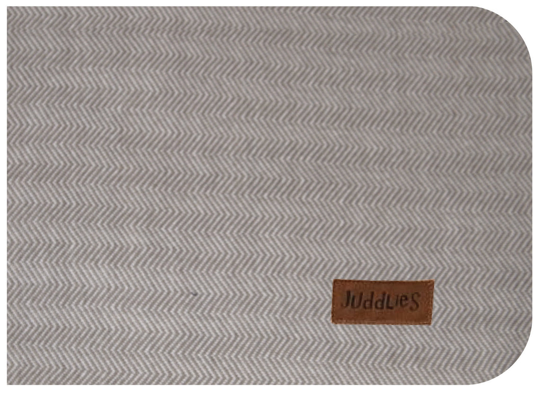 Juddles Crib Sheet - Beach Beige