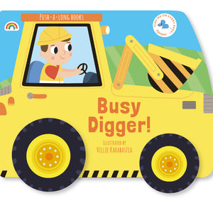 Push-a-Long Books Busy Digger