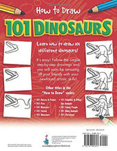 Load image into Gallery viewer, How to Draw 101 Dinosaurs