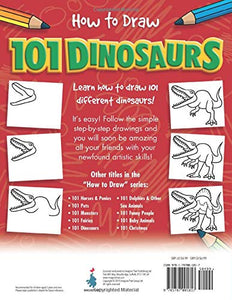 How to Draw 101 Dinosaurs