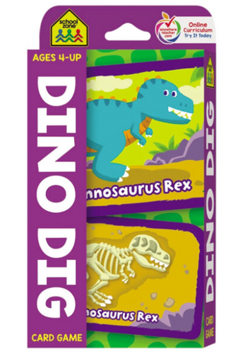 Dino Dig Flash Cards