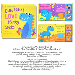 Dinosaurs Love Stinky Socks!
