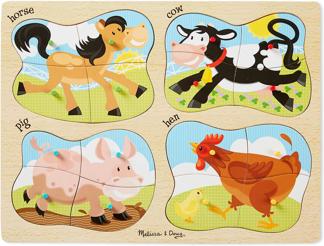 4-in-1 Puzzle - Farm