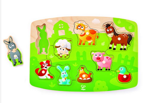 Farmyard Peg Puzzle