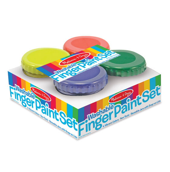 Washable Finger Paint Set