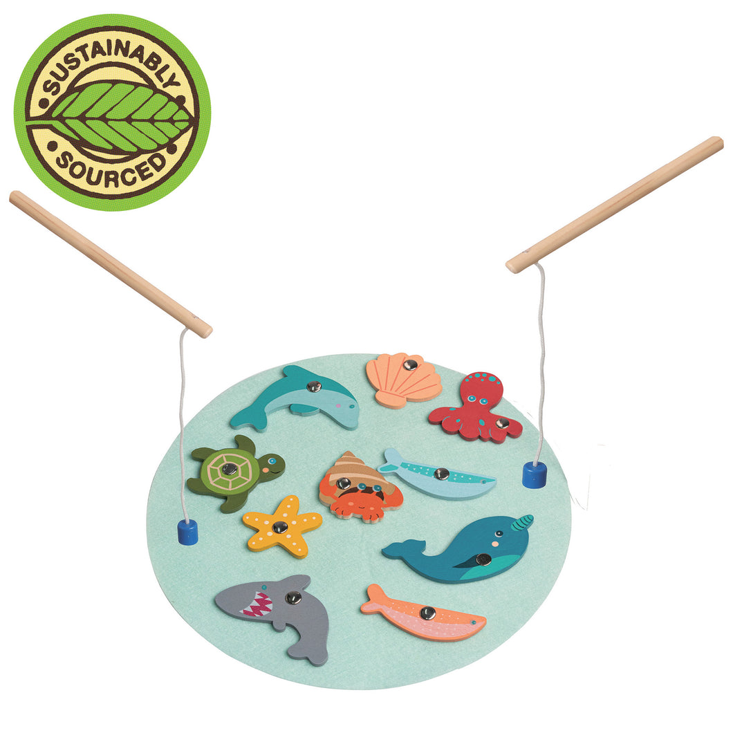 Wooden Fishing Game