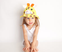 Load image into Gallery viewer, Zoocchini Baby Sun Hat Giraffe - 12-24m