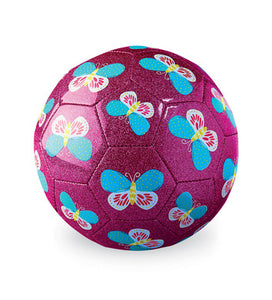 Glitter Soccer Ball - Butterfly