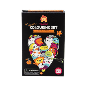 Neon Colouring Set Glow Friend