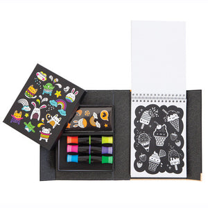 Neon Colouring Set Glow Friend