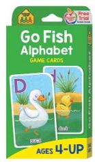 Go Fish Alphabet Flash Cards