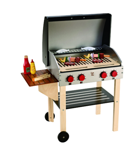 Gourmet Grill with Food