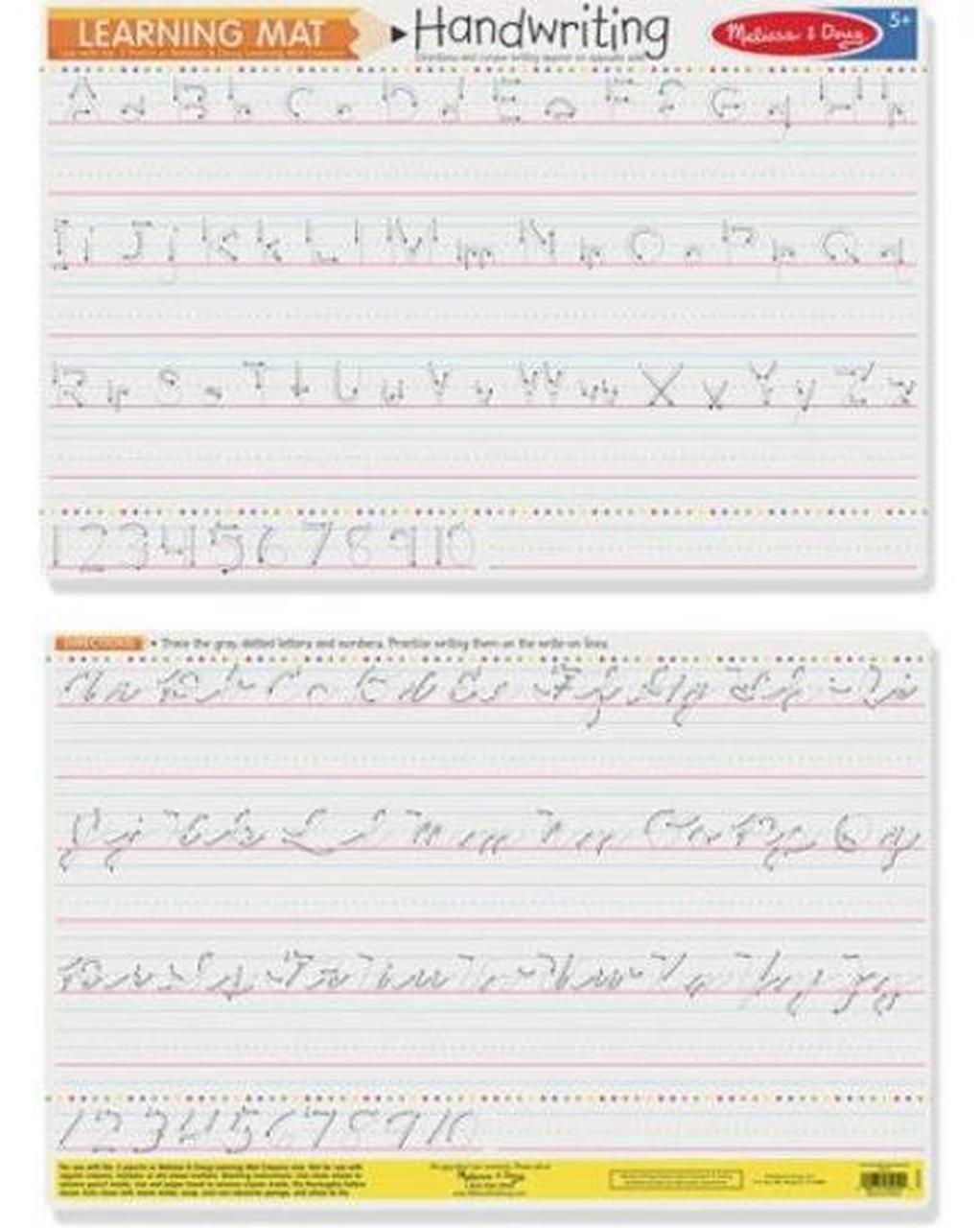 Learning Mat Handwriting
