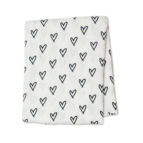 Lulujo Muslin Bamboo Swaddle