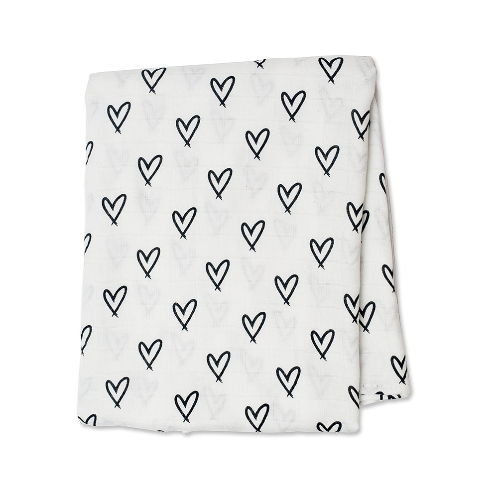 Lulujo Muslin Bamboo Swaddle