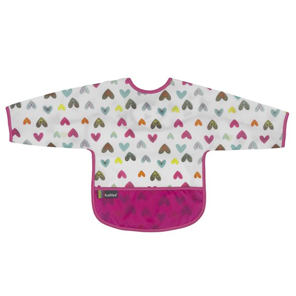 Kushies Bib with Sleeves12-24m