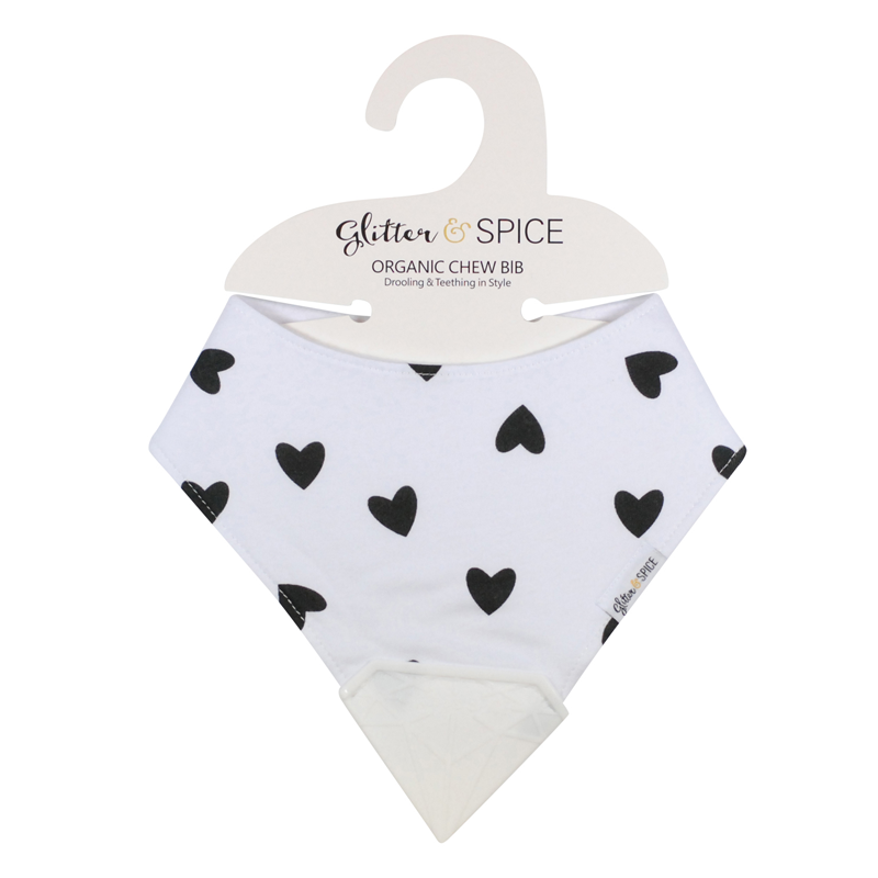 G&S Organic Chew Bib - J'adore
