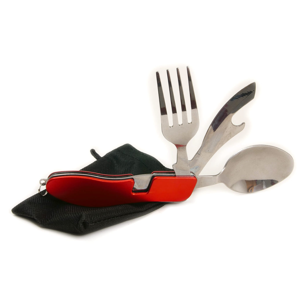 Folding Knife, Fork & Spoon