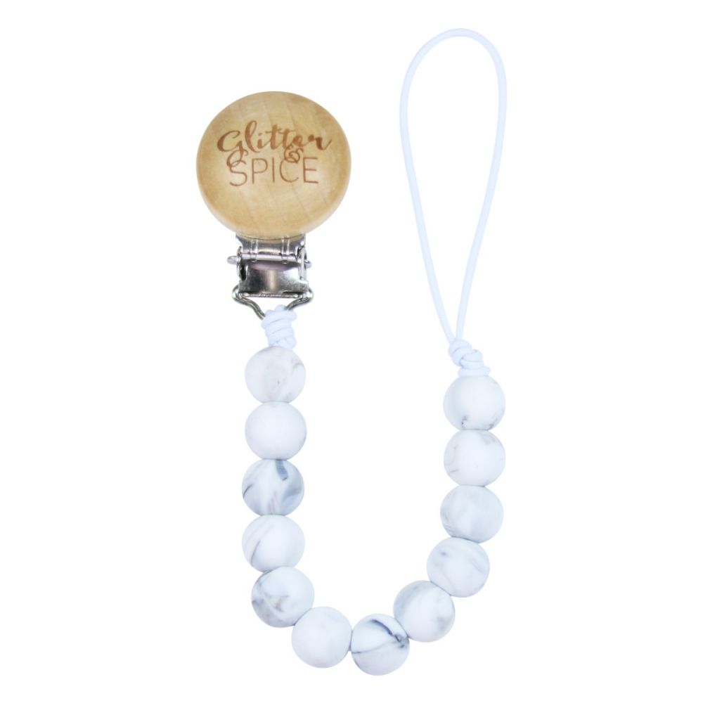 Glitter & Spice Pacifier Clip
