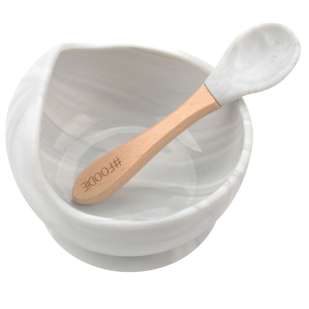 Silicone Bowl + Spoon