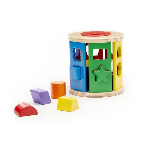 Match and Roll Shape Sorter