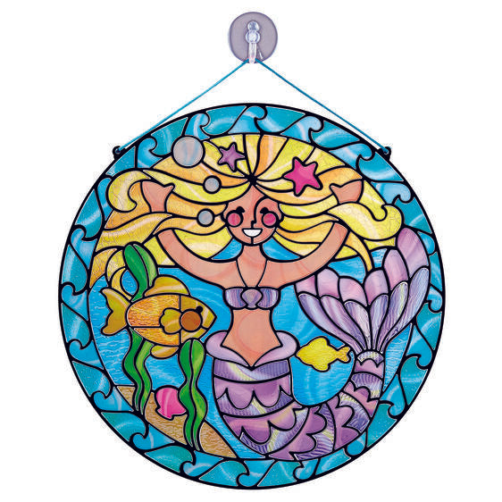 Stained Glass - Mermaid